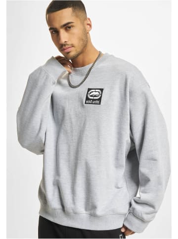 Ecko Rundhalsausschnitt in grey melange