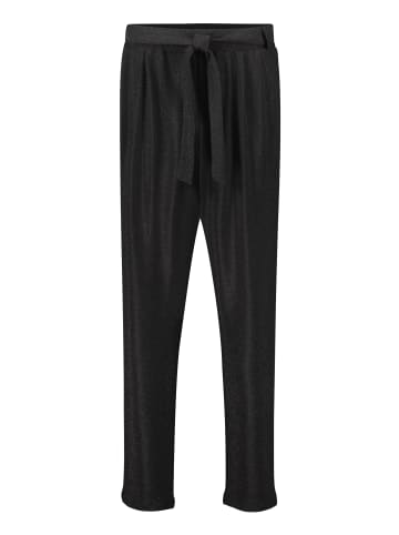 BETTY & CO Anzughose mit Lurexfaden in Schwarz