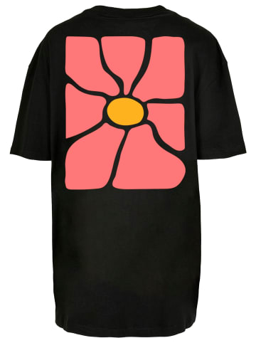 Merchcode Merchcode Ladies Flower Art Tee in black