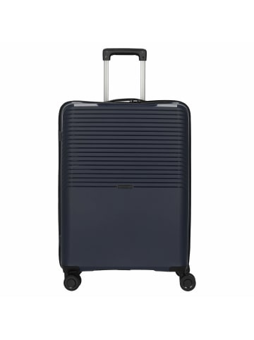 D&N Travel Line 4000 - 4-Rollen-Trolley M 66 cm in navy