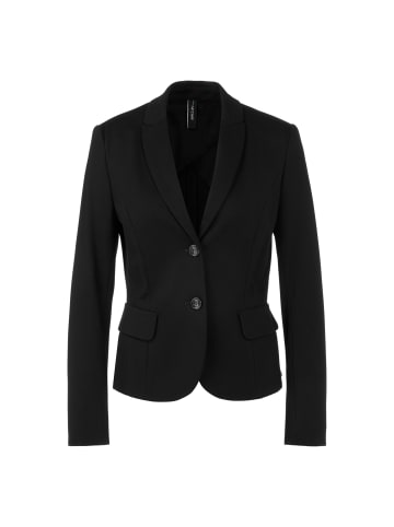 MARC CAIN Leichter Blazer aus feinem Jersey in Black