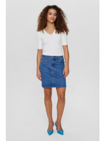NÜMPH Jeansrock für in blau
