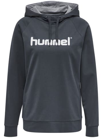 Hummel Baumwoll-Hoodie Hmlgo Cotton Logo Hoodie Woman in INDIA INK