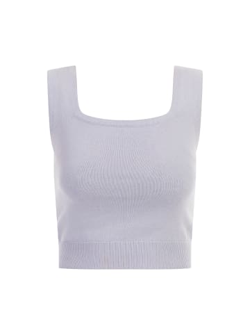 myMo Damen Strick Top in Flieder