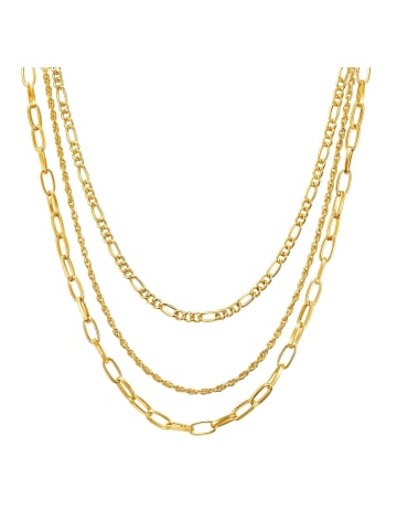 Lulu & Jane Halskette Metall-Legierung in roségold