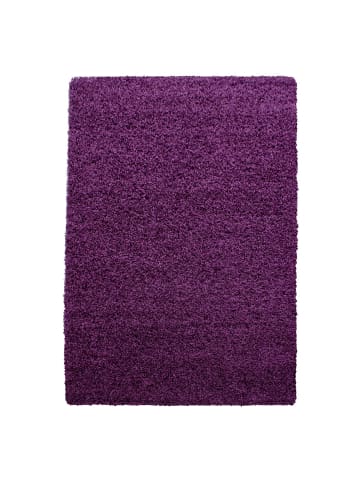 Hochflor Teppich Lux Lila