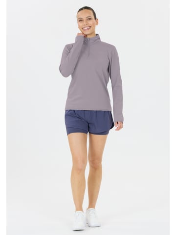 Endurance Langarmshirt VIRONIC W Waffle in 1284 Lilac Gray