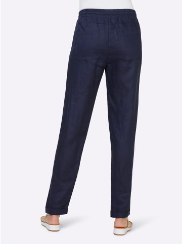 Heine Leinenhose in marine