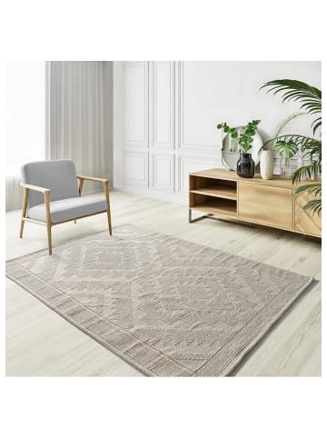 Atticgo Kurzflor-Teppich PAMUK in creme