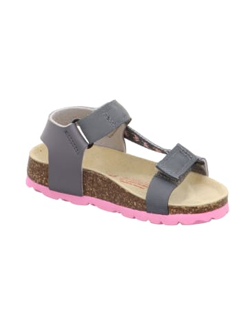superfit Tieffußbett Sandale FUSSBETTPANTOFFEL in Grau