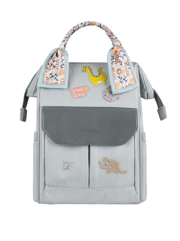 Kikkaboo Wickeltasche Myla Rucksack in grau