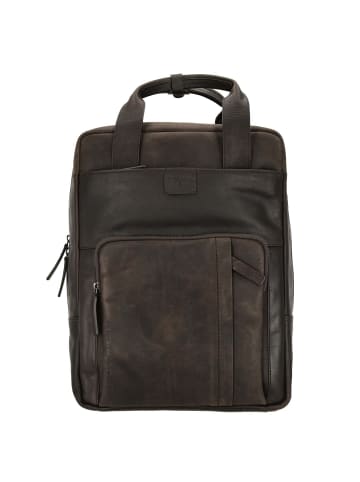 Strellson Brick Lane Josh - Rucksack L 40 cm (dark brown) in dark brown
