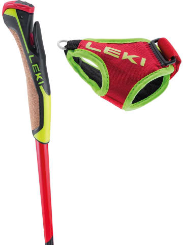 LEKI Skistöcke Langlauf in rot