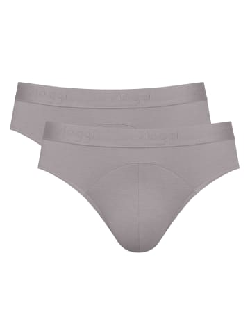 Sloggi Slip 2er Pack in Grau