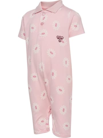 Hummel Kinder Kurzarmbody "Hmlmini Reg Polo Bodysuit S/S" in Rosa