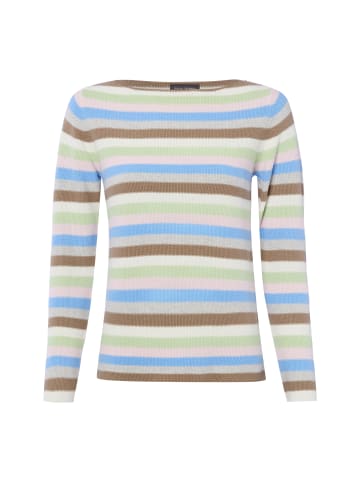 Franco Callegari Pullover in taupe mehrfarbig - 0009