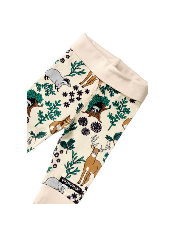 Villervalla Leggings Winter Forest in beige