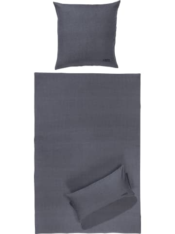 LOOKS by Wolfgang Joop Fein Flanell Bettwäsche in anthrazit