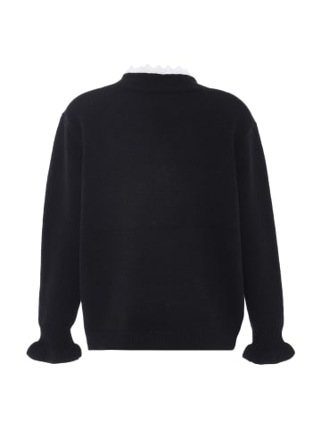 faina Damen Strickjacke in SCHWARZ