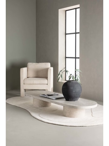 ebuy24 Couchtisch Narvik Beige 60 x 190 cm