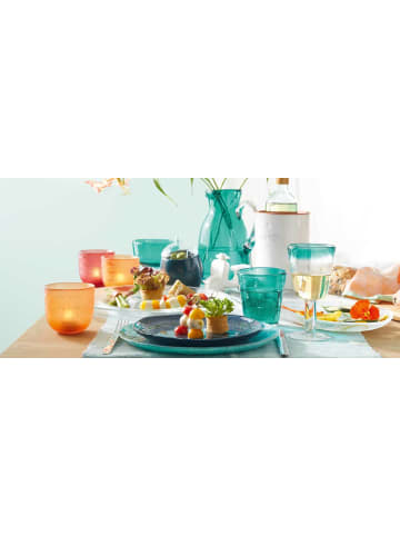 LEONARDO 6er Set Trinkgläser Burano in 330 ml in gelb