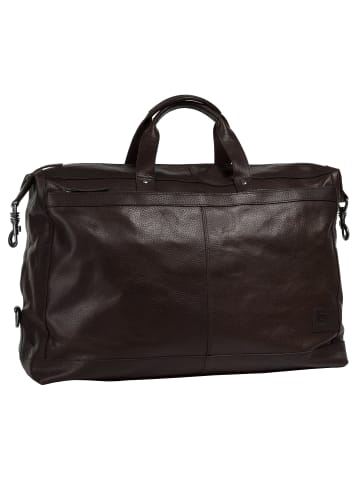 Bodenschatz Reisetasche echt Leder in braun