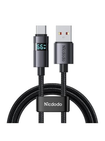 Mcdodo Mcdodo CA-6520 USB-A auf USB-C Kabel, 1,2m, 100W, 6A, Schnellladen in Schwarz