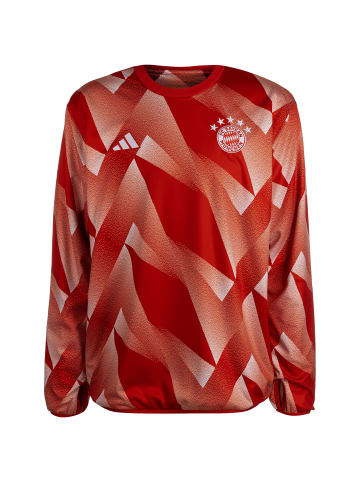 adidas Performance Sweatshirt FC Bayern München Pre-Match in rot