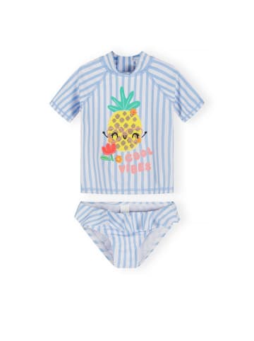 Minoti 2tlg. Set: Badeanzug 22swim7 in hellblau