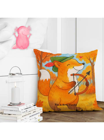 Mr. & Mrs. Panda wurfkissen Schütze Astrologie Design ohne Spruch in Weiß