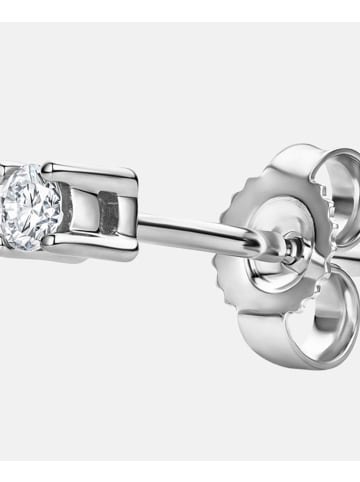 Diamant L'éternel Ohrringe aus 585 Weißgold mit 0.1 Karat Diamant