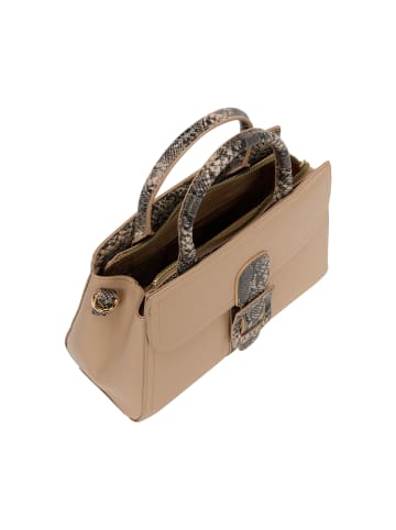 faina Women Handbag in Beige