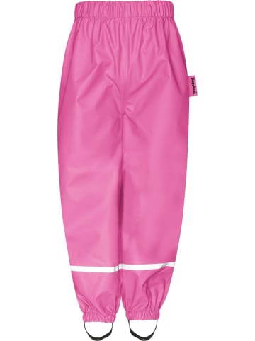 Playshoes Kinder Regenhose "Fleece-Halbhose" in Pink