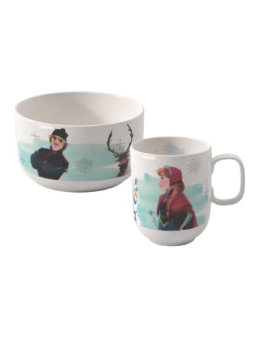 Villeroy & Boch 2-tlg. Frühstücks-Set Disney Frozen in in bunt