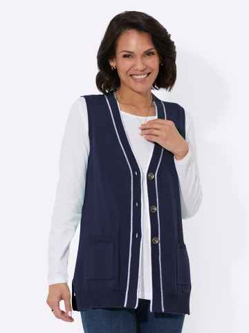 WITT WEIDEN Strickweste in marine