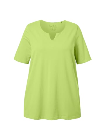 Ulla Popken Shirt in limegrün
