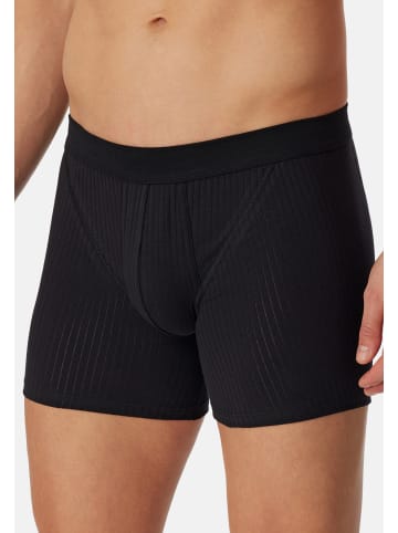 Schiesser Retro Short / Pant Cotton Essentials Authentic in Schwarz