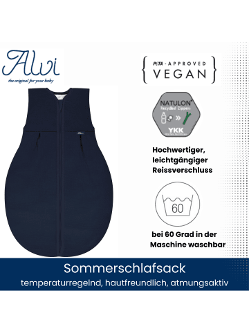 Kinderhaus Blaubär 4-Season Mull-Schlafsack TOP in Poseidon