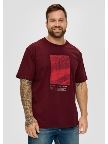 s.Oliver T-Shirt in 39D1_bordeaux