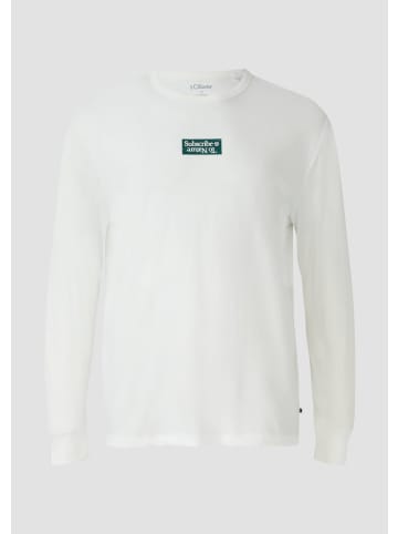 s.Oliver T-Shirt in 01D1_weiß