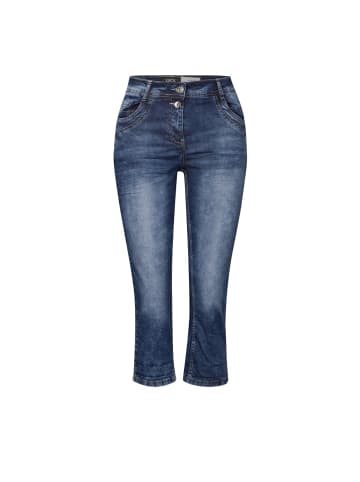 Cecil Capri in mid blue used wash