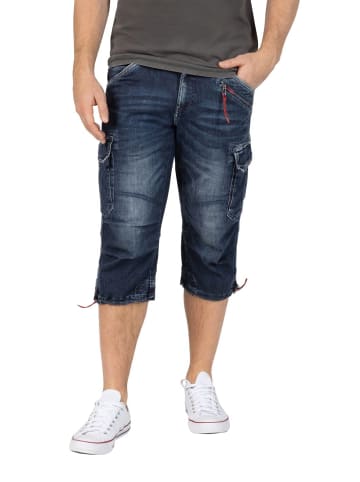 Timezone Cargo LOOSE MILESTZ SHORT comfort/relaxed in Blau
