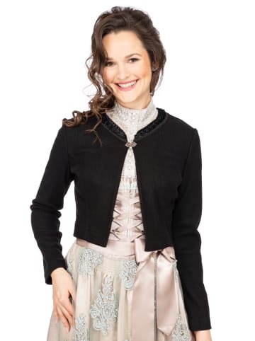 Krüger Dirndl Jacke 372565 in schwarz