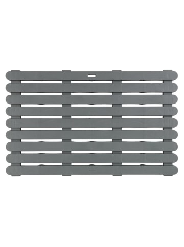 Wenko Anti-Rutsch-Pad für Bad in Grau, 50 x 80 cm