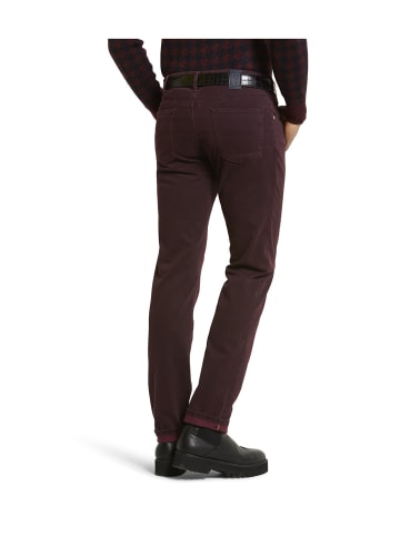 Meyer Slim-Fit-Jeans M5 in dunkelrot