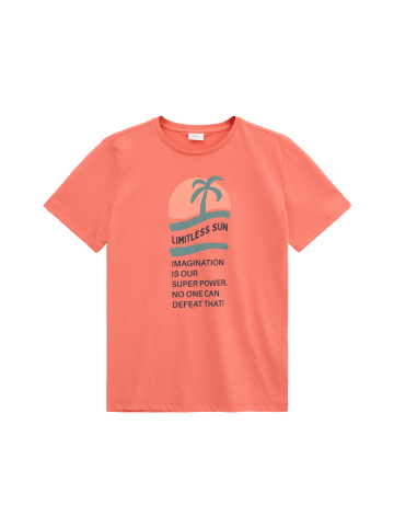 s.Oliver T-Shirt kurzarm in Orange