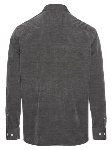 Camel Active Langarmhemd in Asphalt