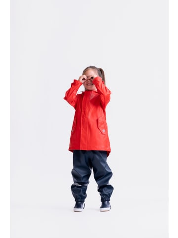 BMS Sailing Wear Kinderregenmantel aus Hamburg in rot