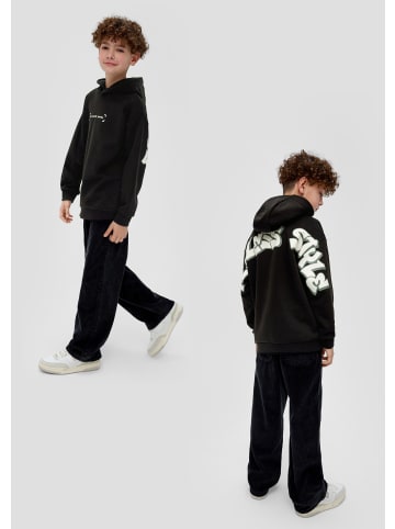 s.Oliver Sweatshirt langarm in Schwarz