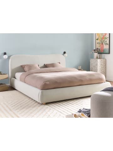 Beliani Doppelbett BLAGNAC in Weiß - (W) 200 x (H) 98 x (L) 228 cm